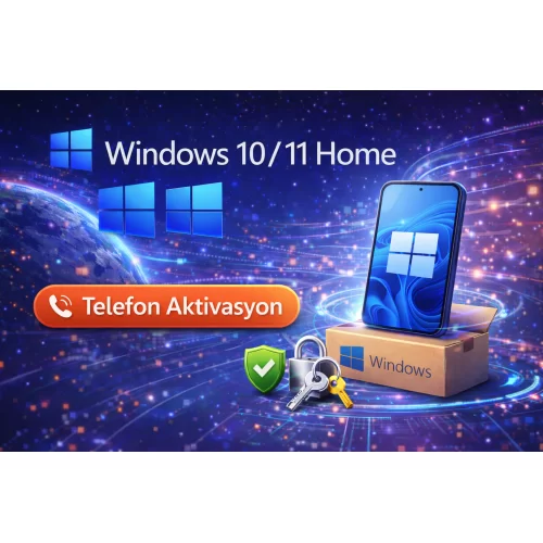  Win 10  11 Home - Telefon Aktivasyon